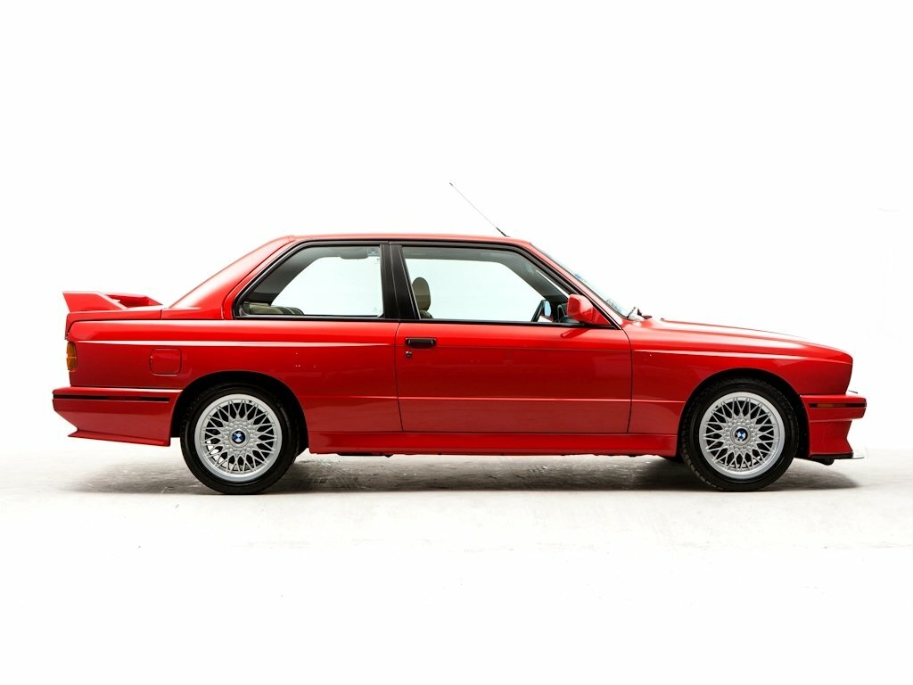 BMW M3, I (E30), 1986–1991, Купе: Вид сбоку