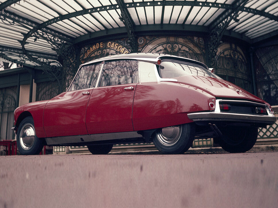 Citroen DS, I Рестайлинг 1, 1962–1967, Седан: Вид сзади в три четверти