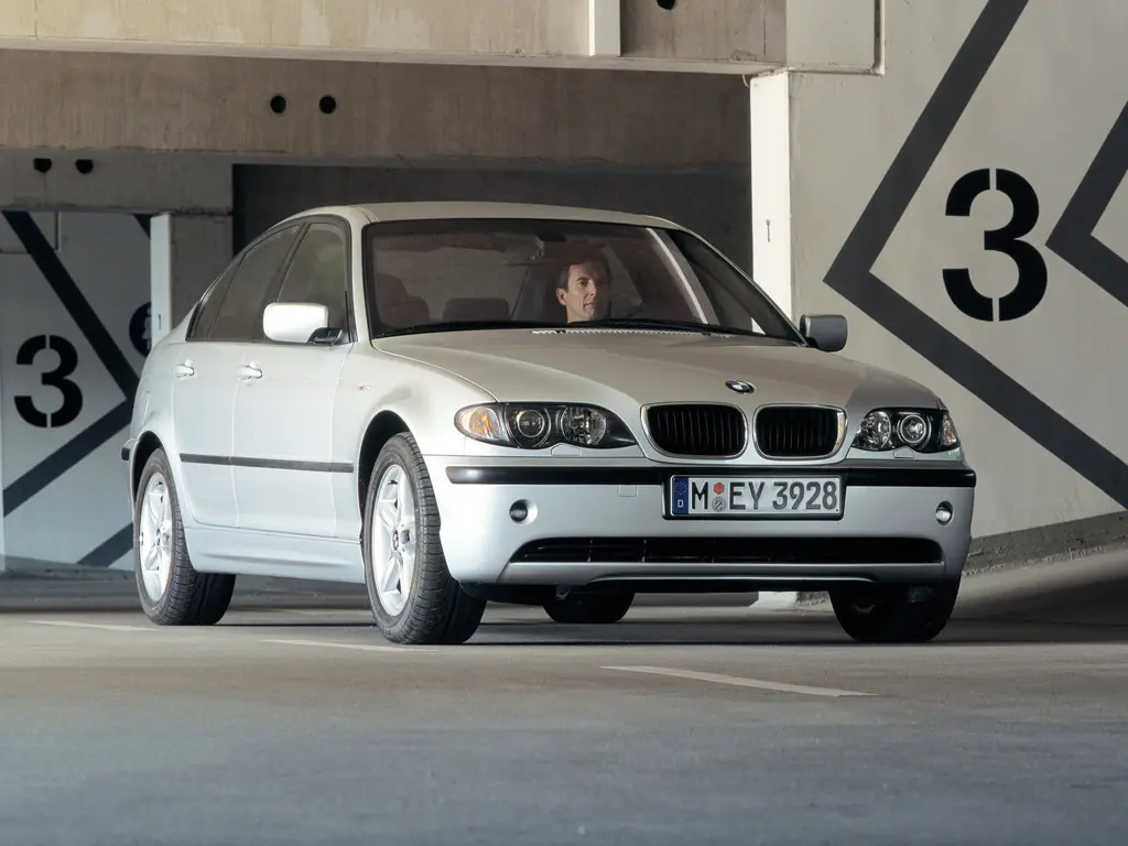 BMW 3-series, 4 поколение, E46, рестайлинг, Седан, Европа, 09.2001 - 11.2005: фото поколения 3