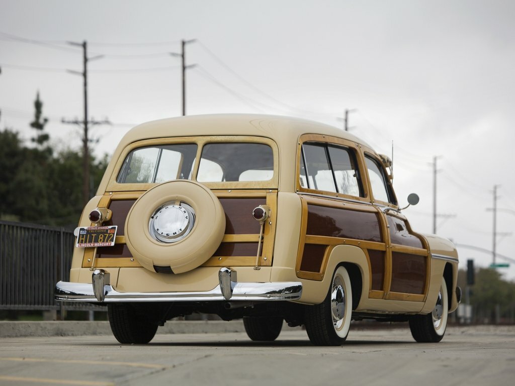 Mercury Eight, III, 1949–1951, Estate 5 door: Rear three-quarter view