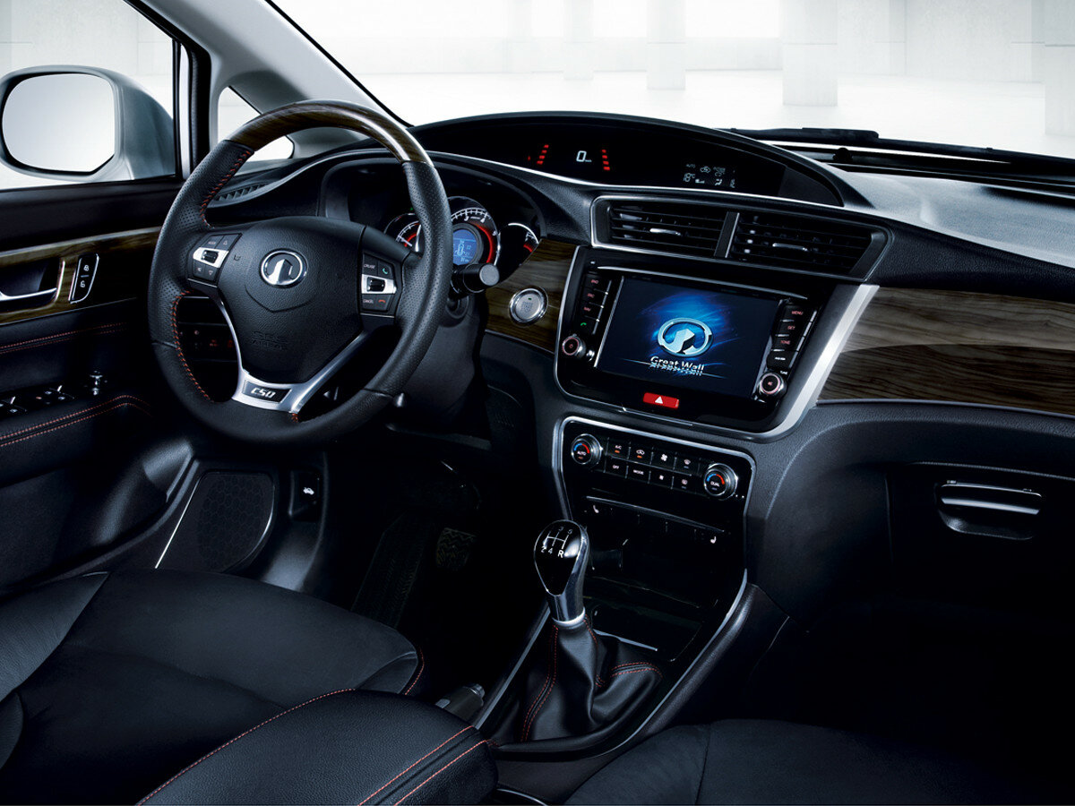 Great Wall Voleex C50, I facelift, 2014–2016, Sedan: Front cabin