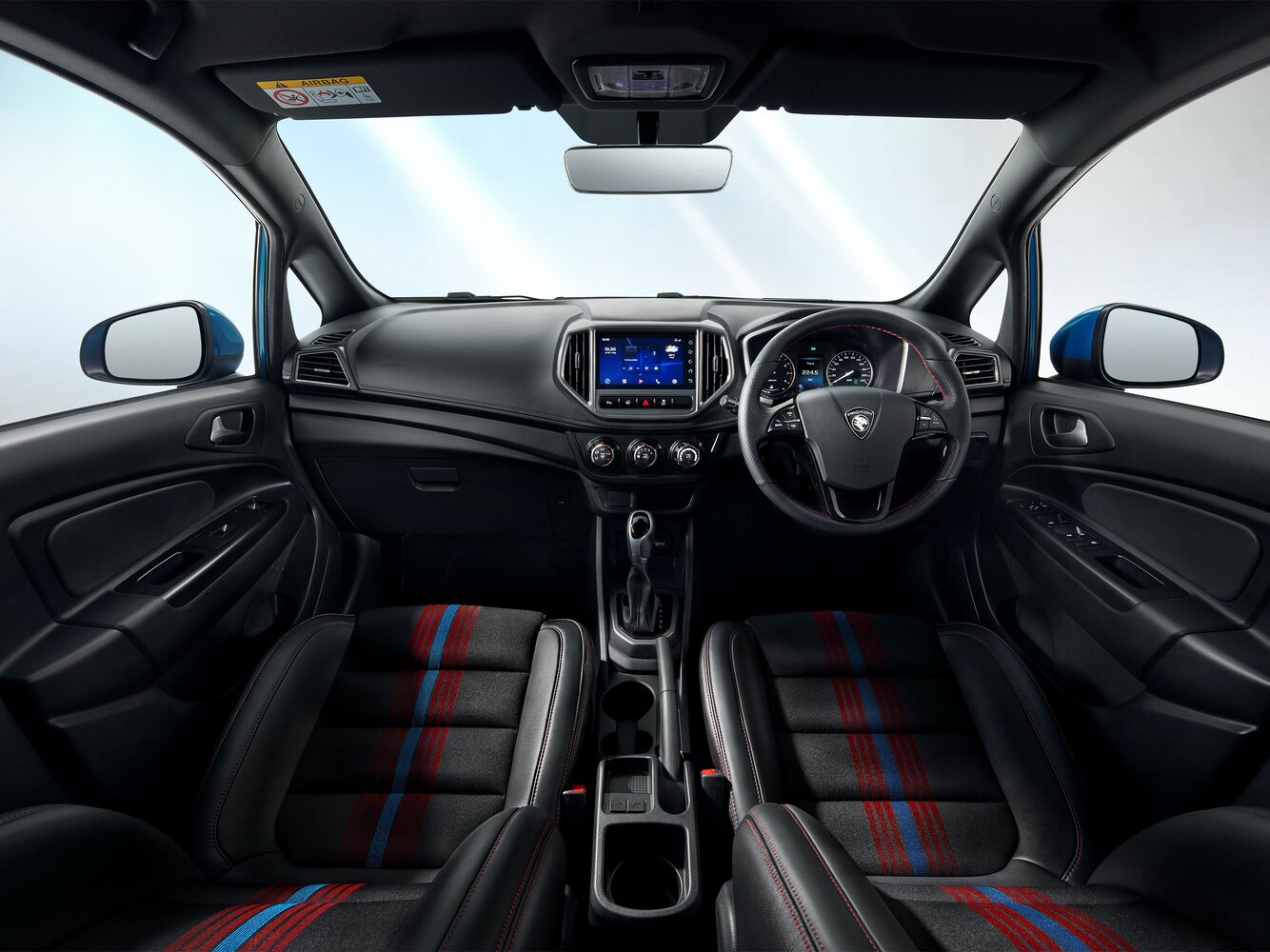 Proton Iriz, I Рестайлинг 2, 2019–2021, Хэтчбек 5 дв.: Передняя часть салона