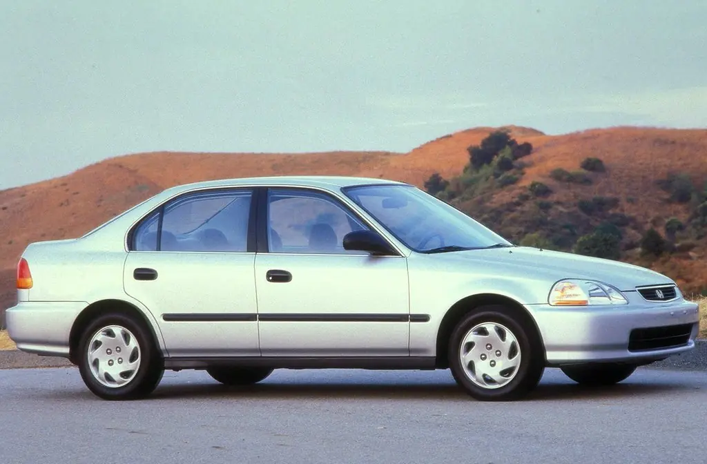Honda Civic, 6 поколение, EJ, Седан, США, 09.1995 - 12.1997: фото поколения 3