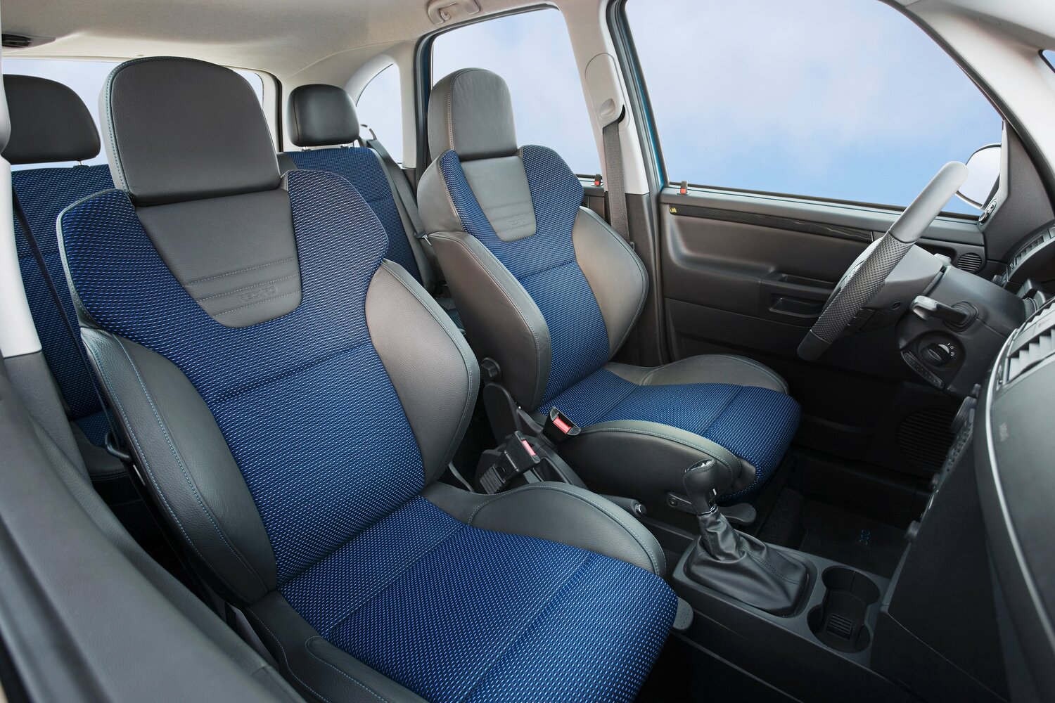 Opel Meriva OPC, B facelift, 2006–2010, Compact MPV: Front cabin