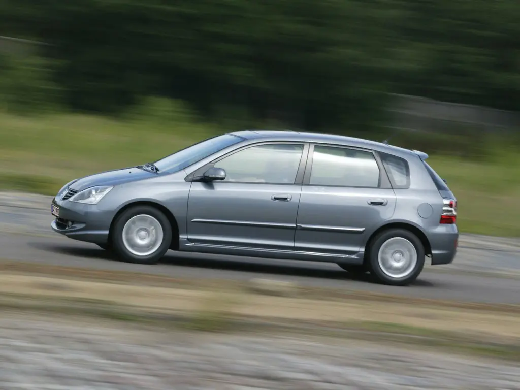 Honda Civic, 7 поколение, EU, рестайлинг, Хэтчбек 5 дв., Россия, 11.2003 - 06.2006: фото поколения 2
