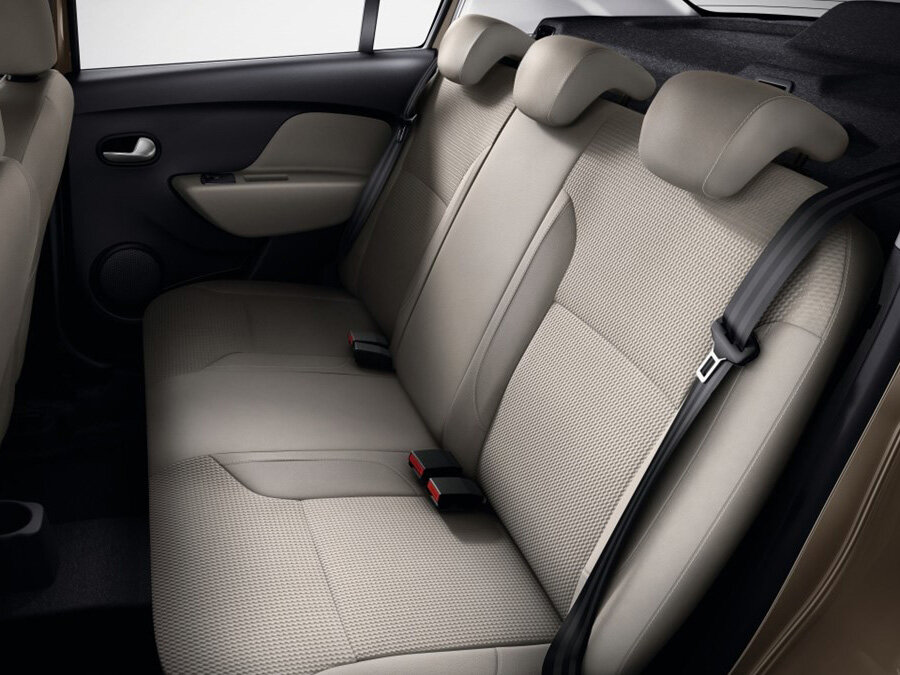 Renault Symbol, III facelift, 2017–2021, Sedan: Rear cabin