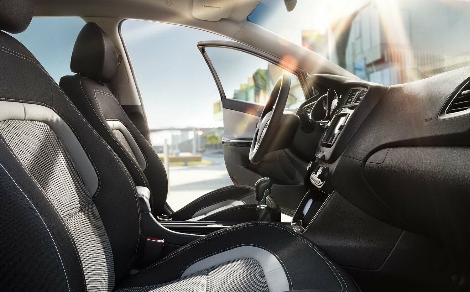 Kia Ceed, II facelift, 2015–2018, Estate 5 door: Front cabin