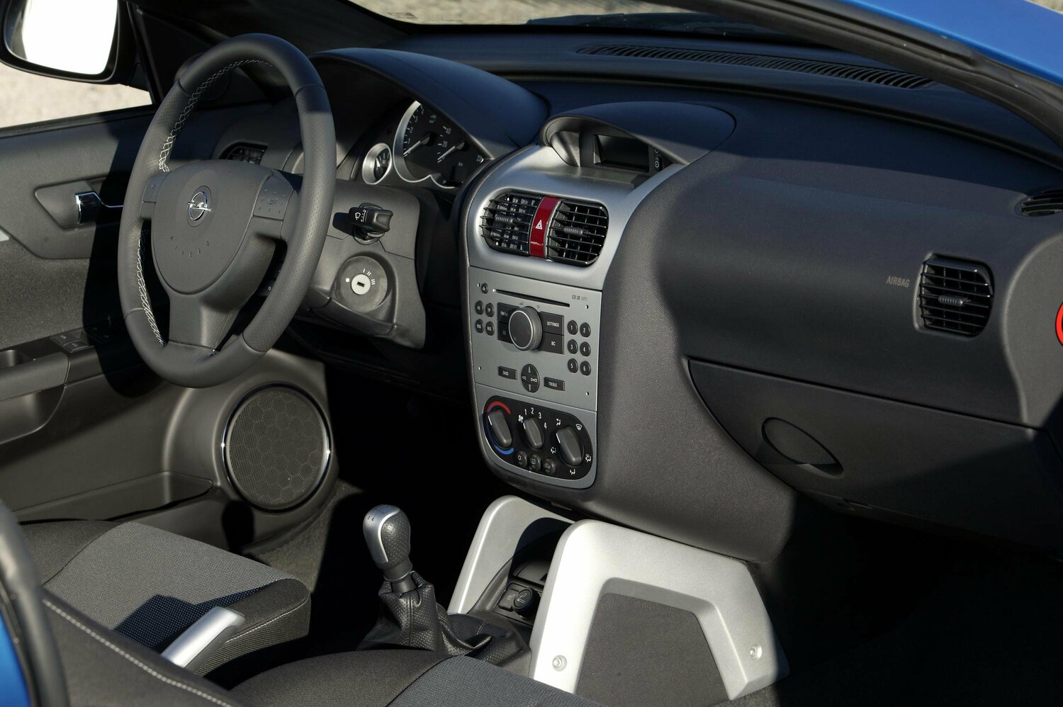Opel Tigra, B, 2004–2009, Родстер: Front cabin