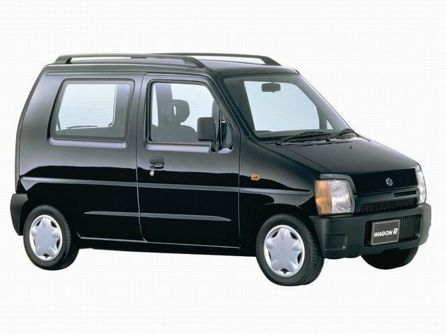 Suzuki Wagon R, I, 1993–1998, Хэтчбек 5 дв.: Вид сбоку