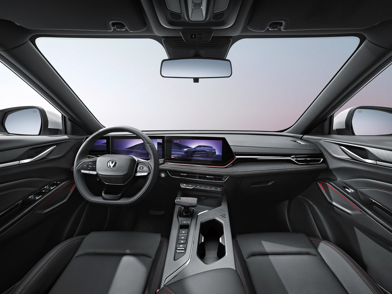Changan CS35 Max, , 2025–2026, Внедорожник 5 дв.: Передняя панель