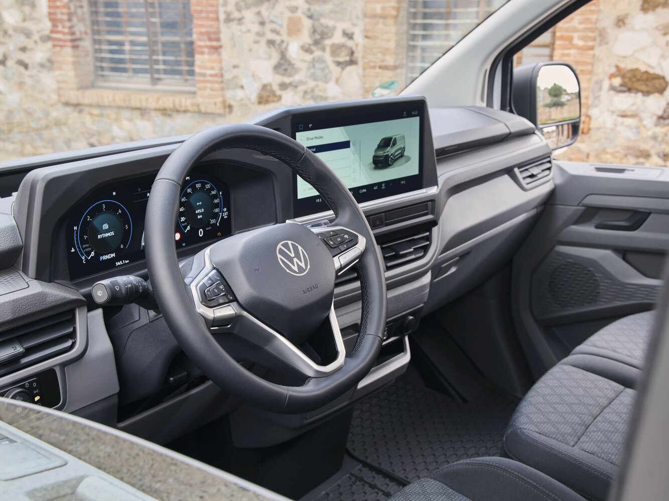 Volkswagen Transporter, T7, 2024–2026, Фургон: Передняя часть салона