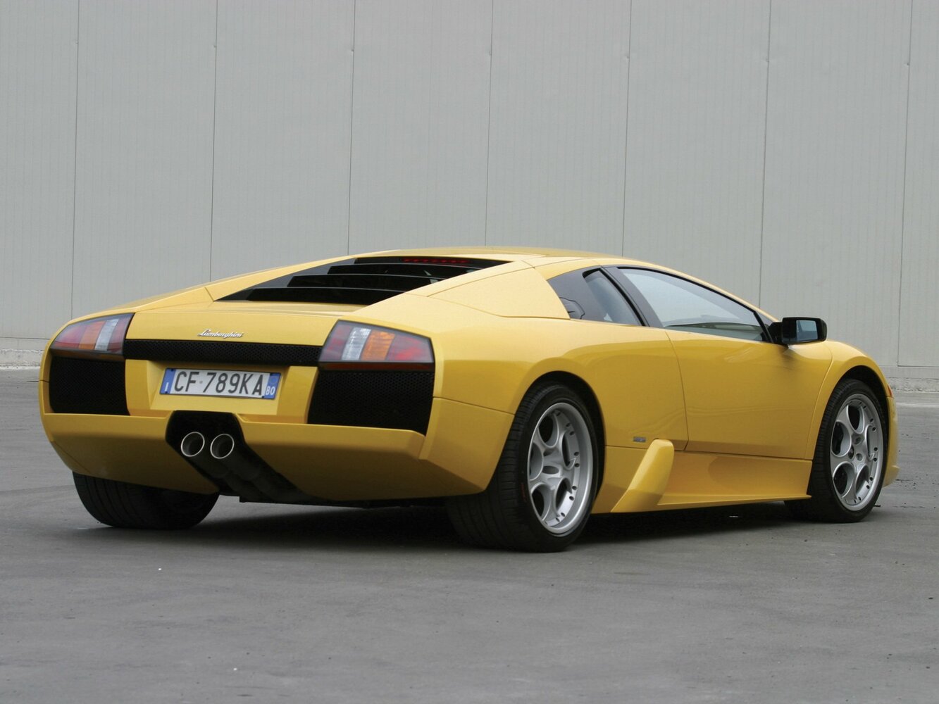 Lamborghini Murcielago, I, 2001–2006, Купе: Вид сзади в три четверти