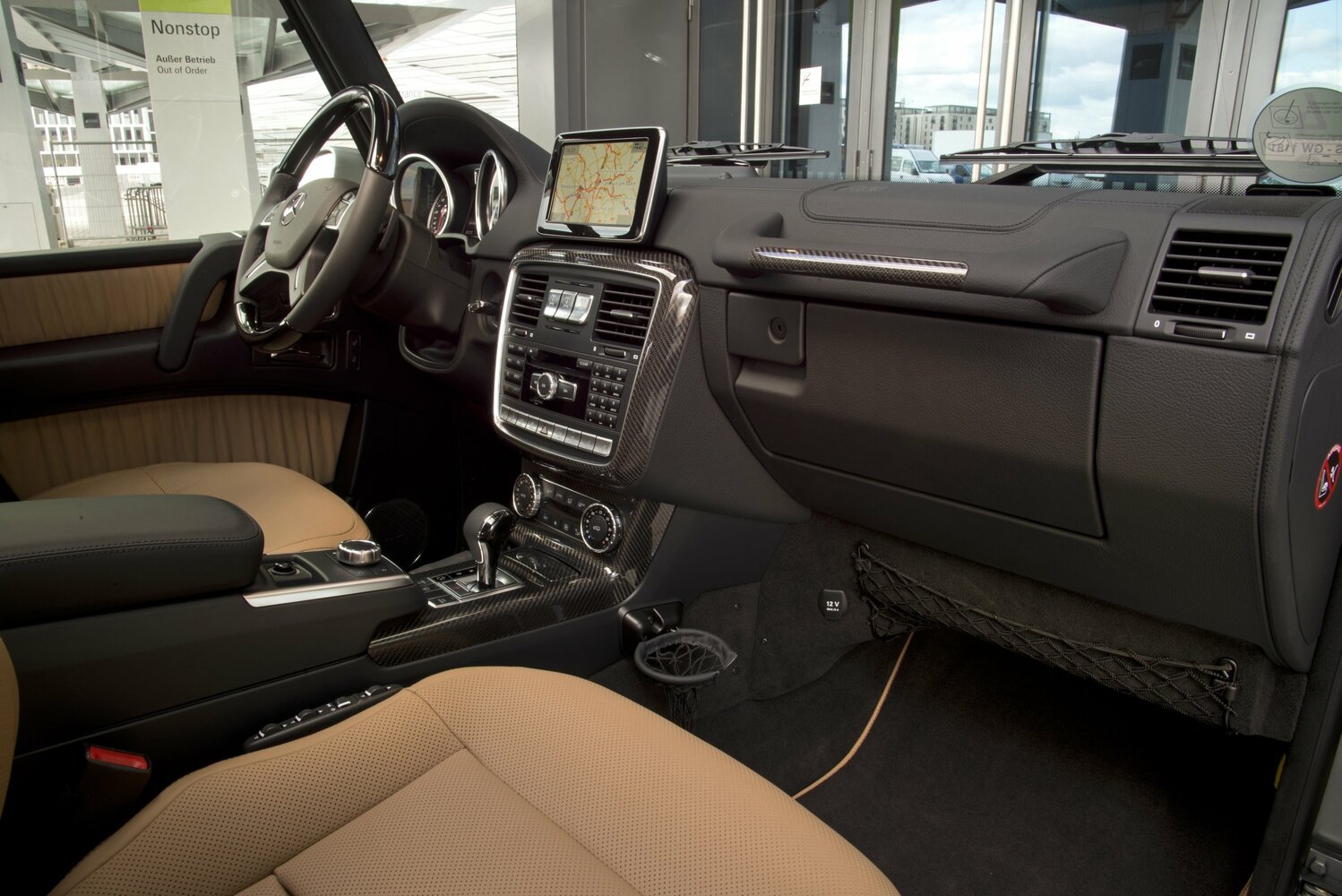 Mercedes-Benz G-Класс, II (W463) facelift 4, 2015–2018, SUV 5 door: Front cabin