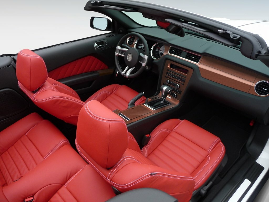 Mitsuoka Galue, III, 2005–2020, Кабриолет: Передняя часть салона