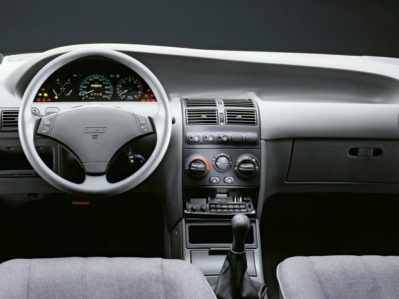 Fiat Punto, I, 1993–1999, Хэтчбек 5 дв.: Передняя панель