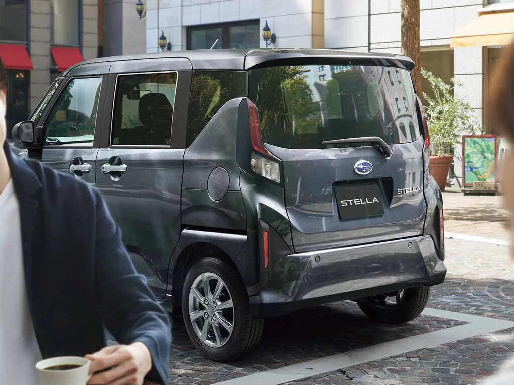Subaru Stella, IV, 2025–2026, Микровэн: Вид сзади в три четверти