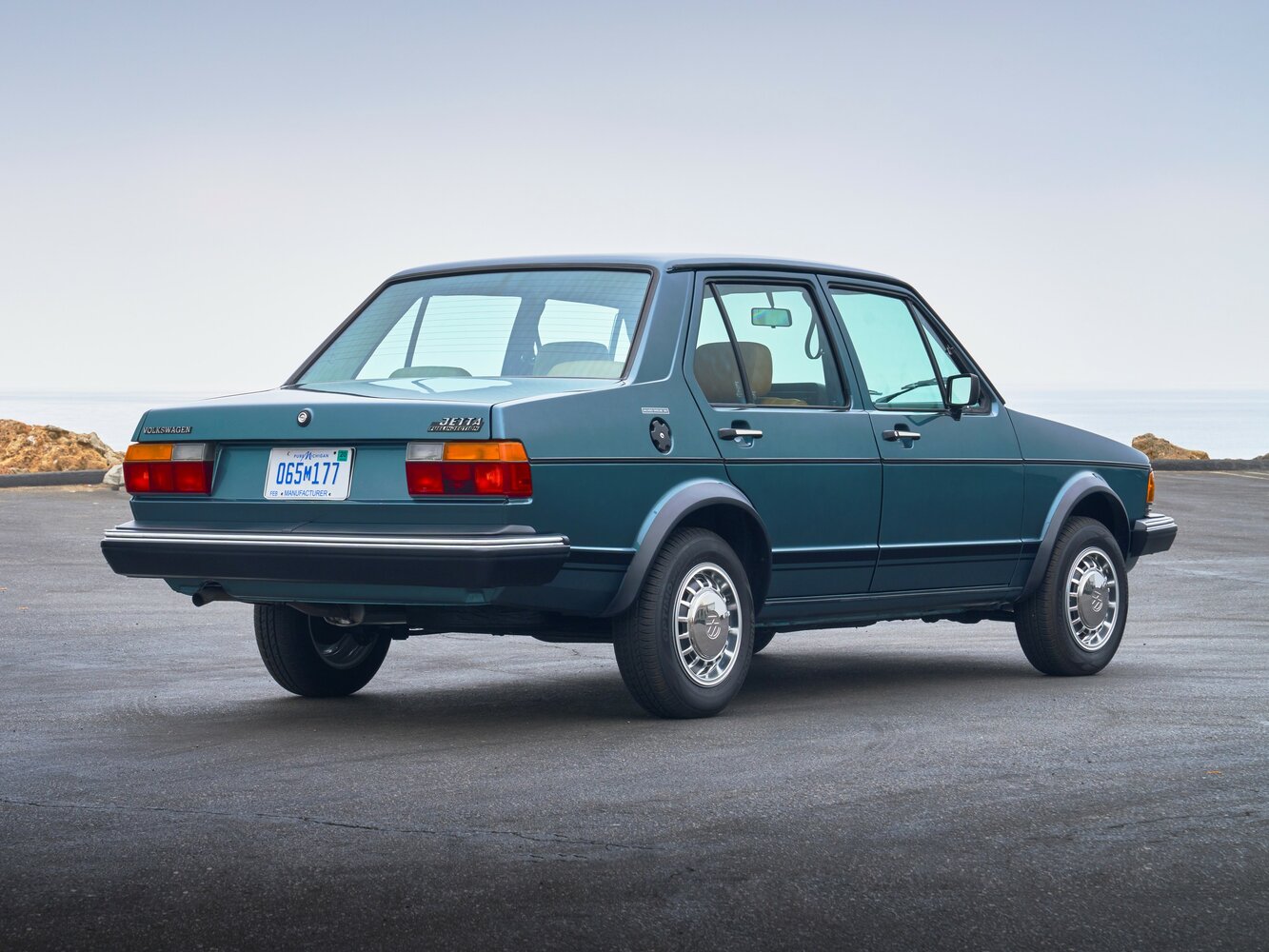 Volkswagen Jetta, I, 1978–1984, Седан: Вид сзади в три четверти