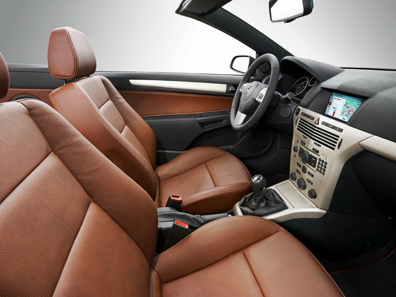 Opel Astra, H, 2004–2007, Convertible: Front cabin