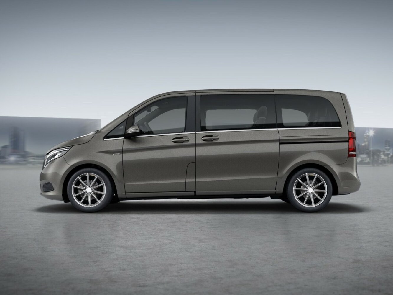 Mercedes-Benz Vito, III (W447), 2014–2026, Минивэн L1: Вид сбоку