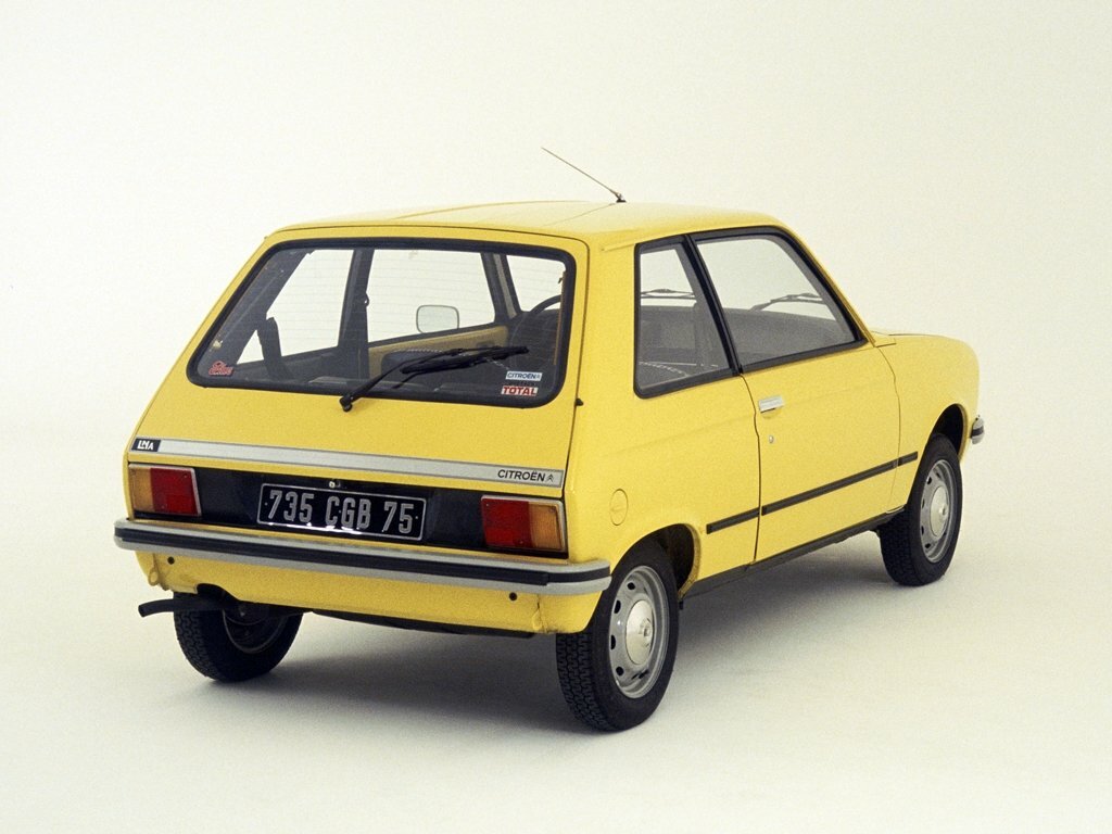 Citroen LN, , 1976–1986, Хэтчбек 3 дв.: Вид сзади в три четверти