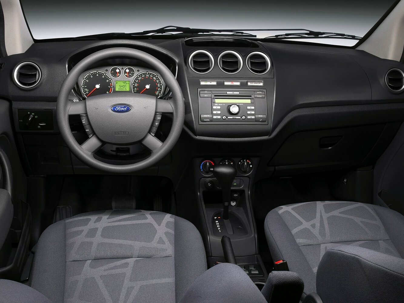 Ford Transit Connect, I Рестайлинг, 2009–2013, Фургон LWB: Передняя панель