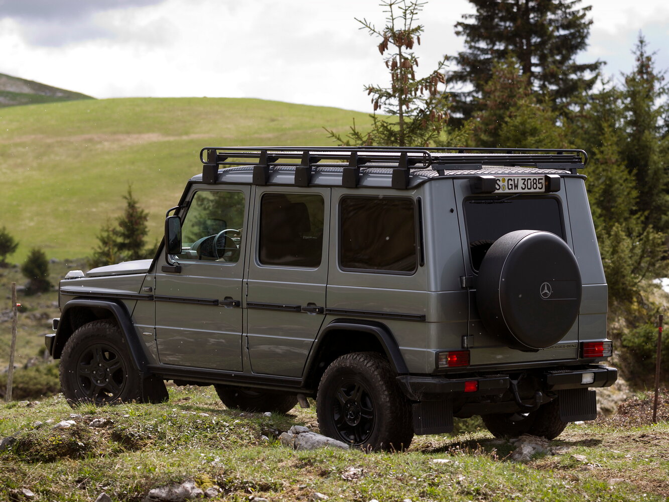 Mercedes-Benz G-Класс, I (W461) Professional, 2010–2013, Внедорожник 5 дв.: Вид сзади в три четверти
