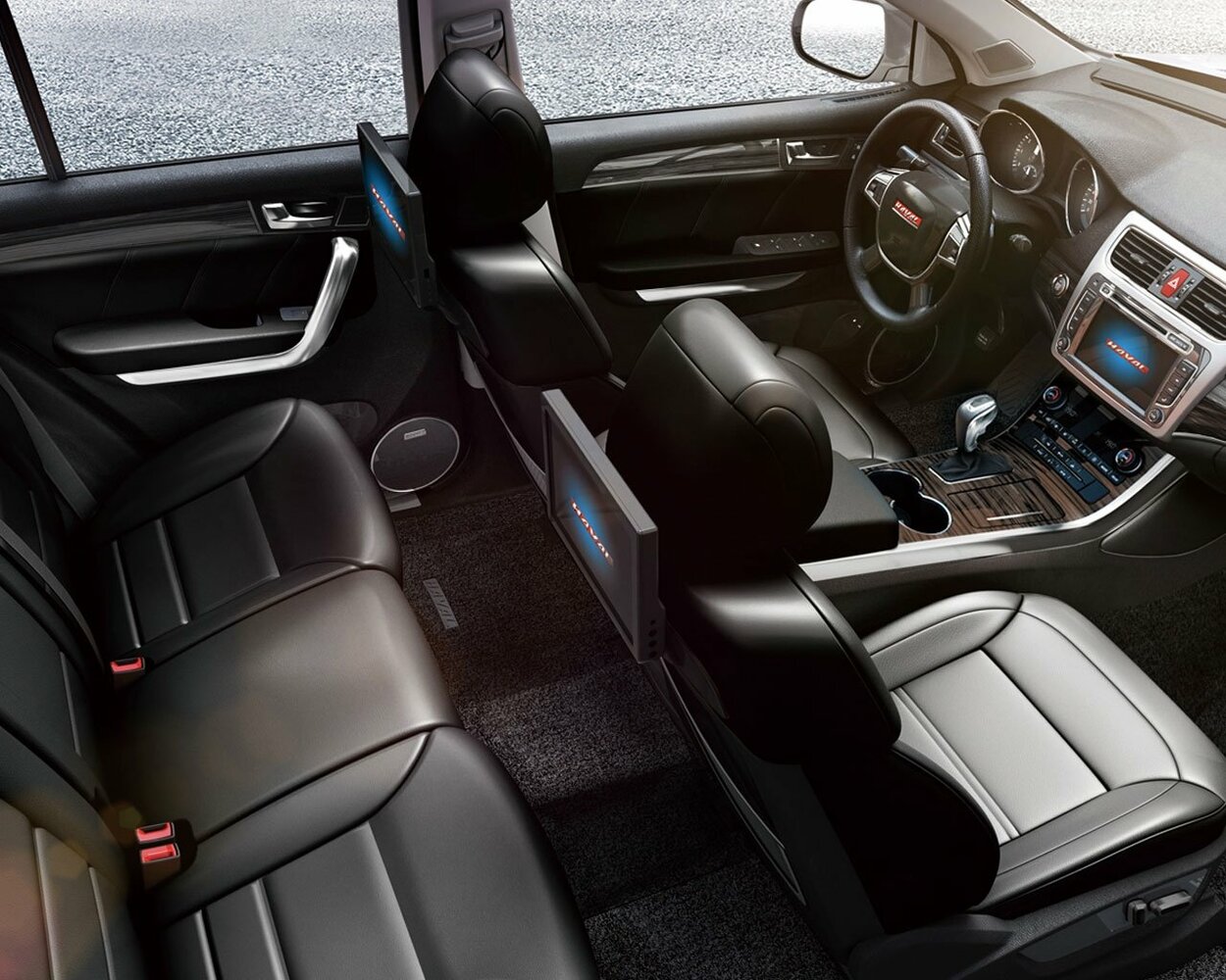 Haval H8, , 2014–2017, Внедорожник 5 дв.: Передняя часть салона