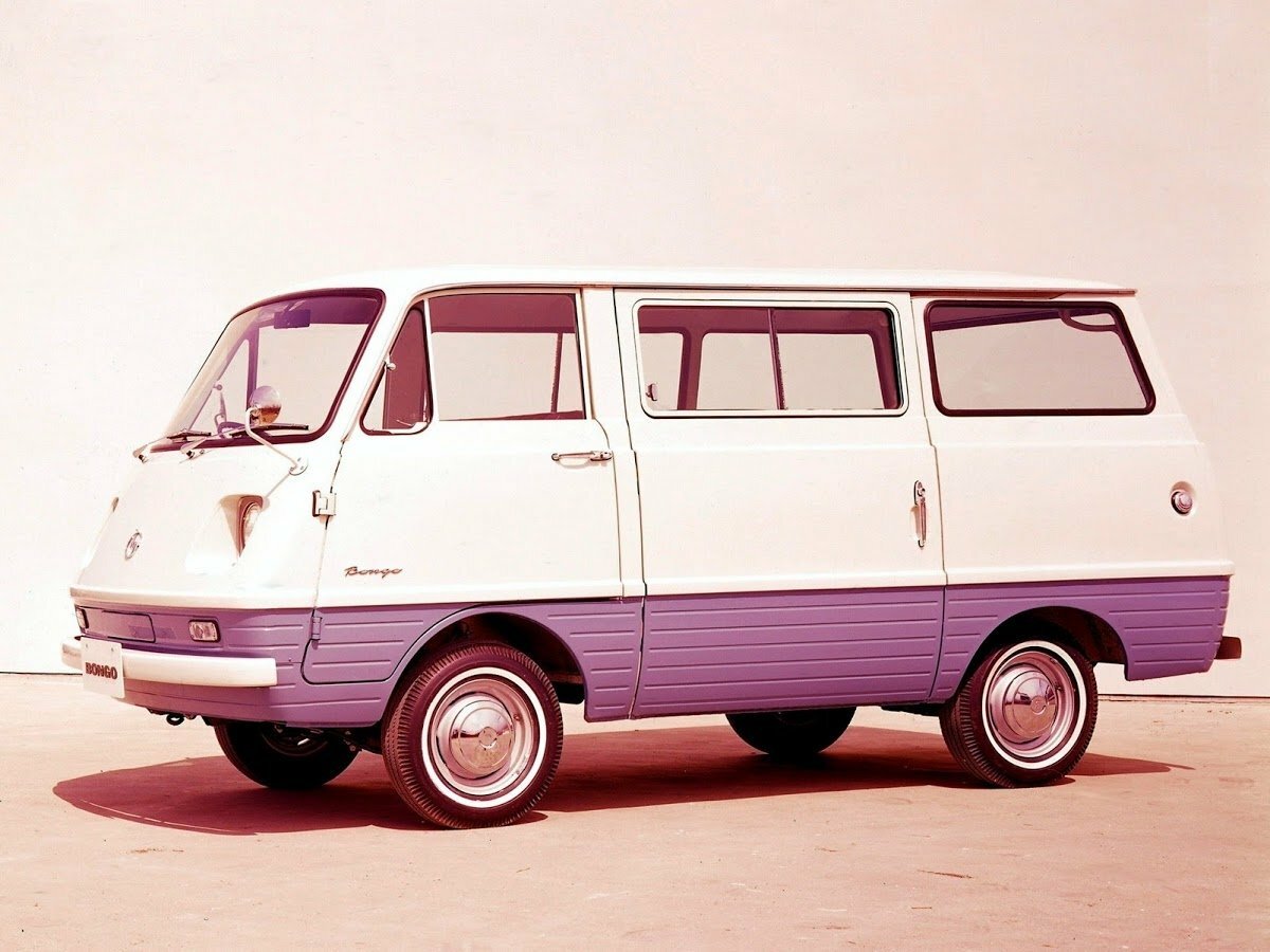 Mazda Bongo, I, 1966–1975, Минивэн: Вид сбоку