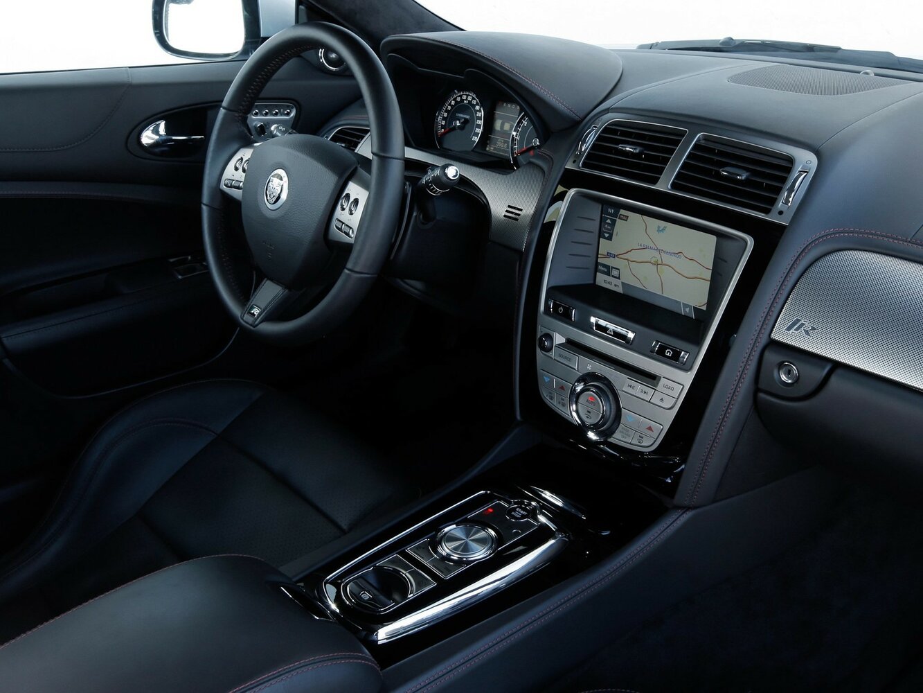 Jaguar XKR, II Рестайлинг 1, 2009–2011, Купе: Передняя часть салона
