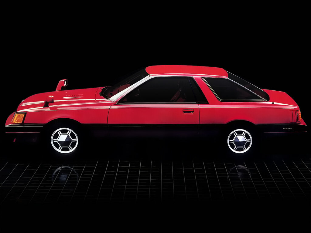 Nissan Leopard, I (F30), 1980–1986, Coupe: Side view