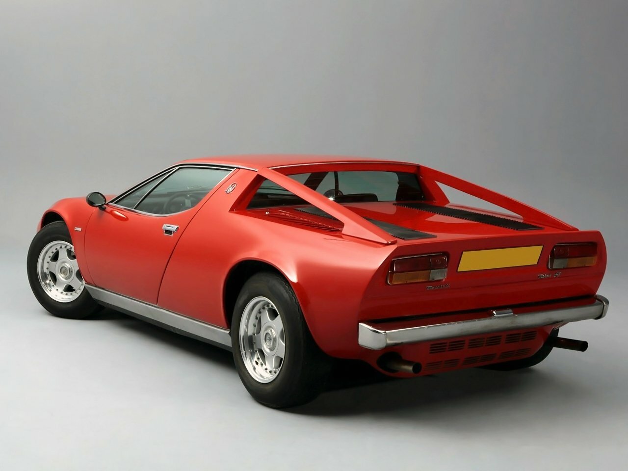 Maserati Merak, , 1975–1983, Купе: Вид сзади в три четверти