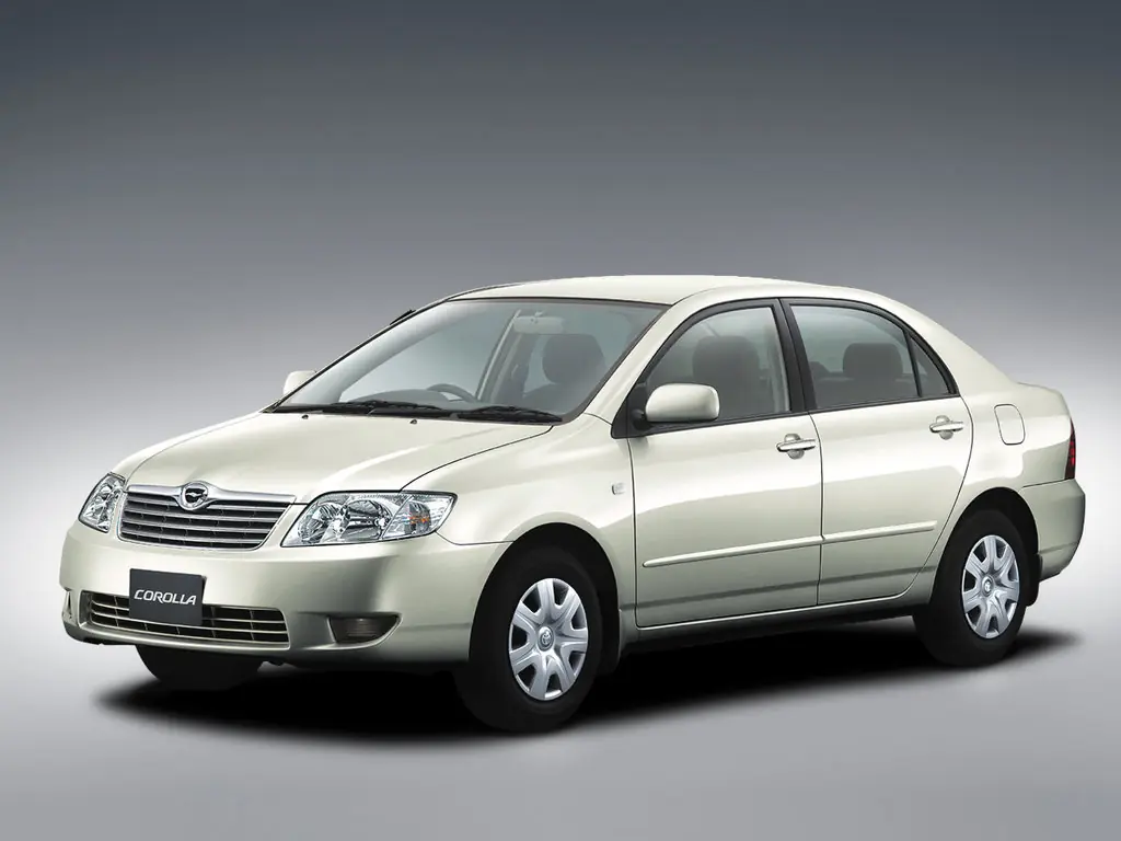 Toyota Corolla, 9 поколение, E120, 2-й рестайлинг, Седан, Япония, 04.2004 - 10.2006: фото поколения 1