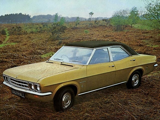 Vauxhall Ventora, , 1969–1976, Седан: Вид сбоку