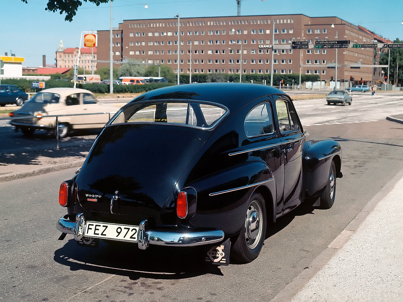 Volvo PV544, , 1958–1965, Хэтчбек 3 дв.: Вид сзади в три четверти