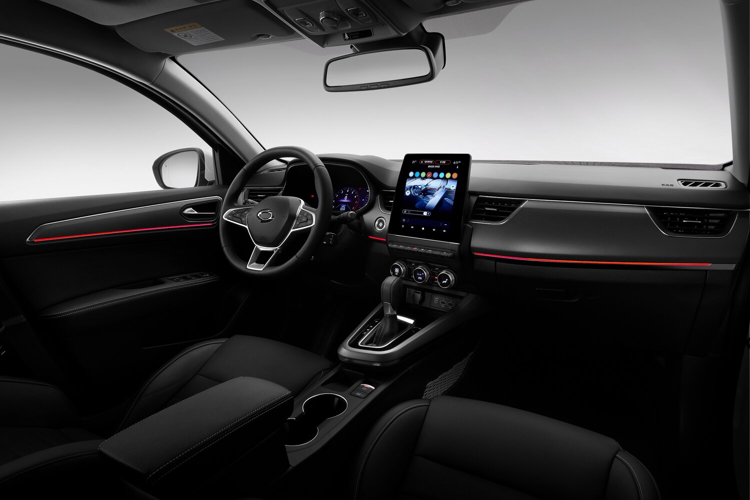 Renault Samsung XM3, , 2020–2024, SUV 5 door: Front cabin