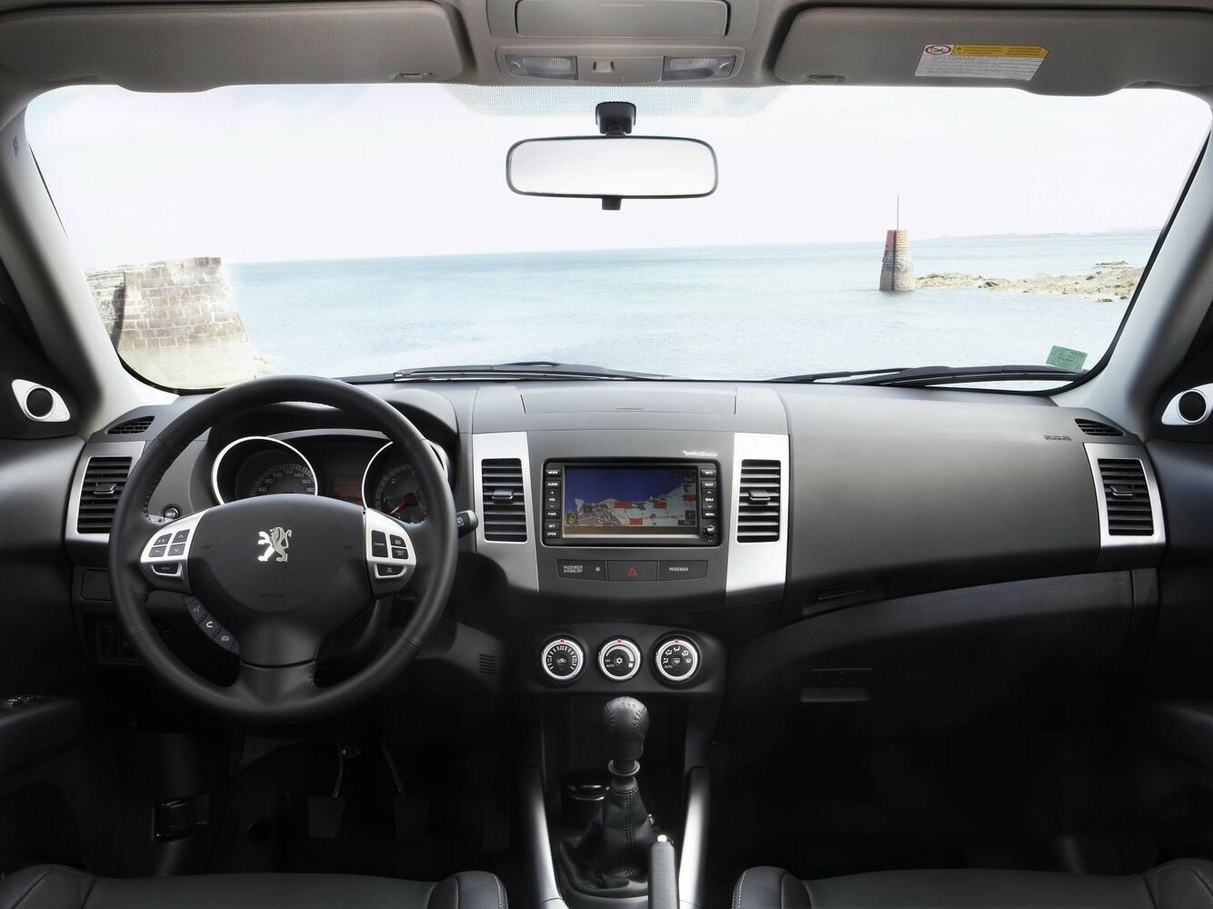 Peugeot 4007, , 2007–2012, Внедорожник 5 дв.: Передняя панель