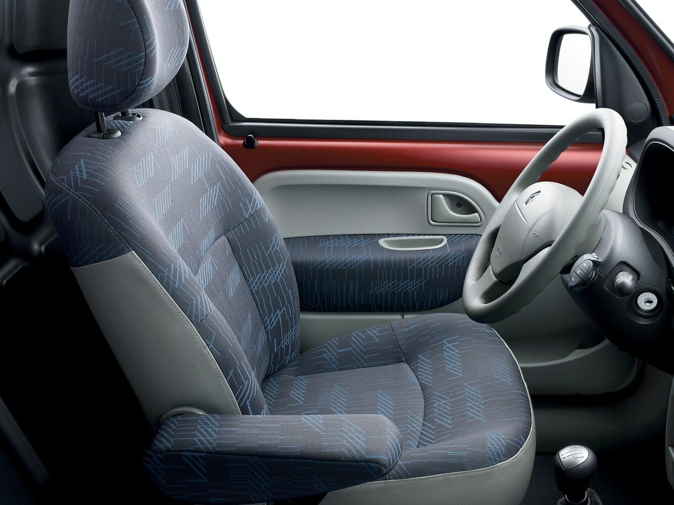 Renault Kangoo, I Рестайлинг, 2003–2009, Фургон: Передняя часть салона