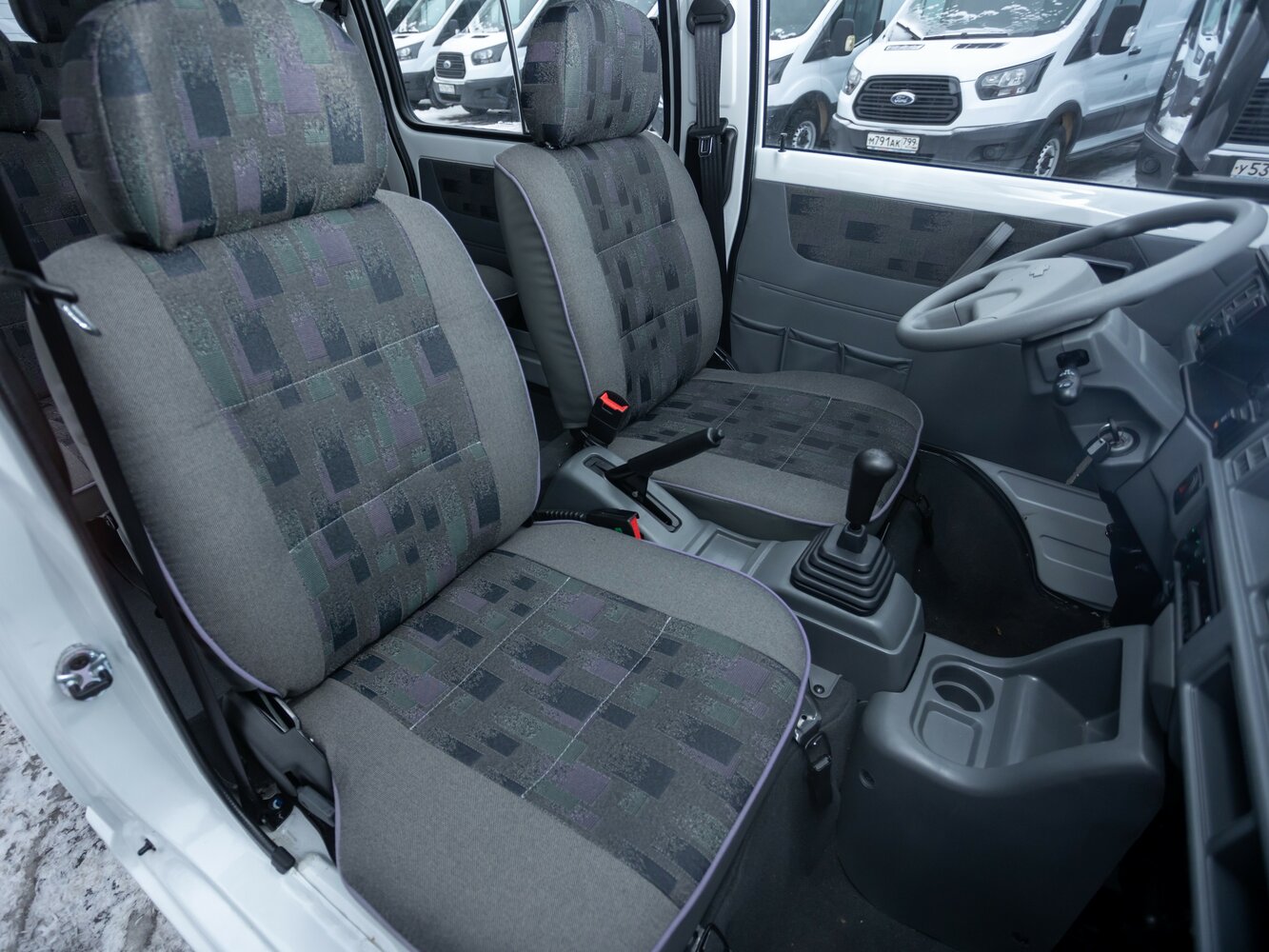Chevrolet Damas, I, 2019–2026, Микровэн: Передняя часть салона