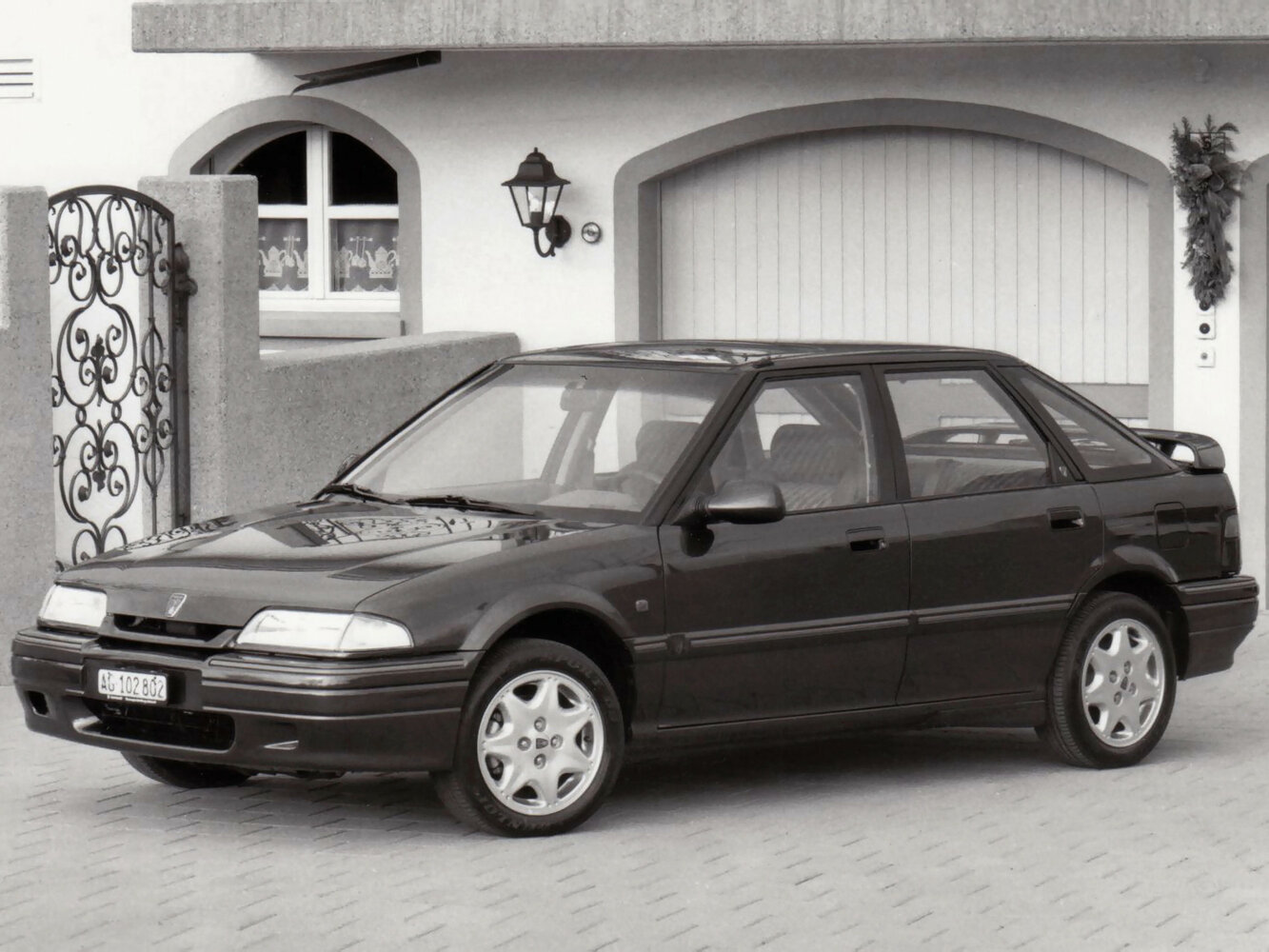 Rover 200, II (R8) facelift, 1992–1993, Hatchback 5 door: Side view
