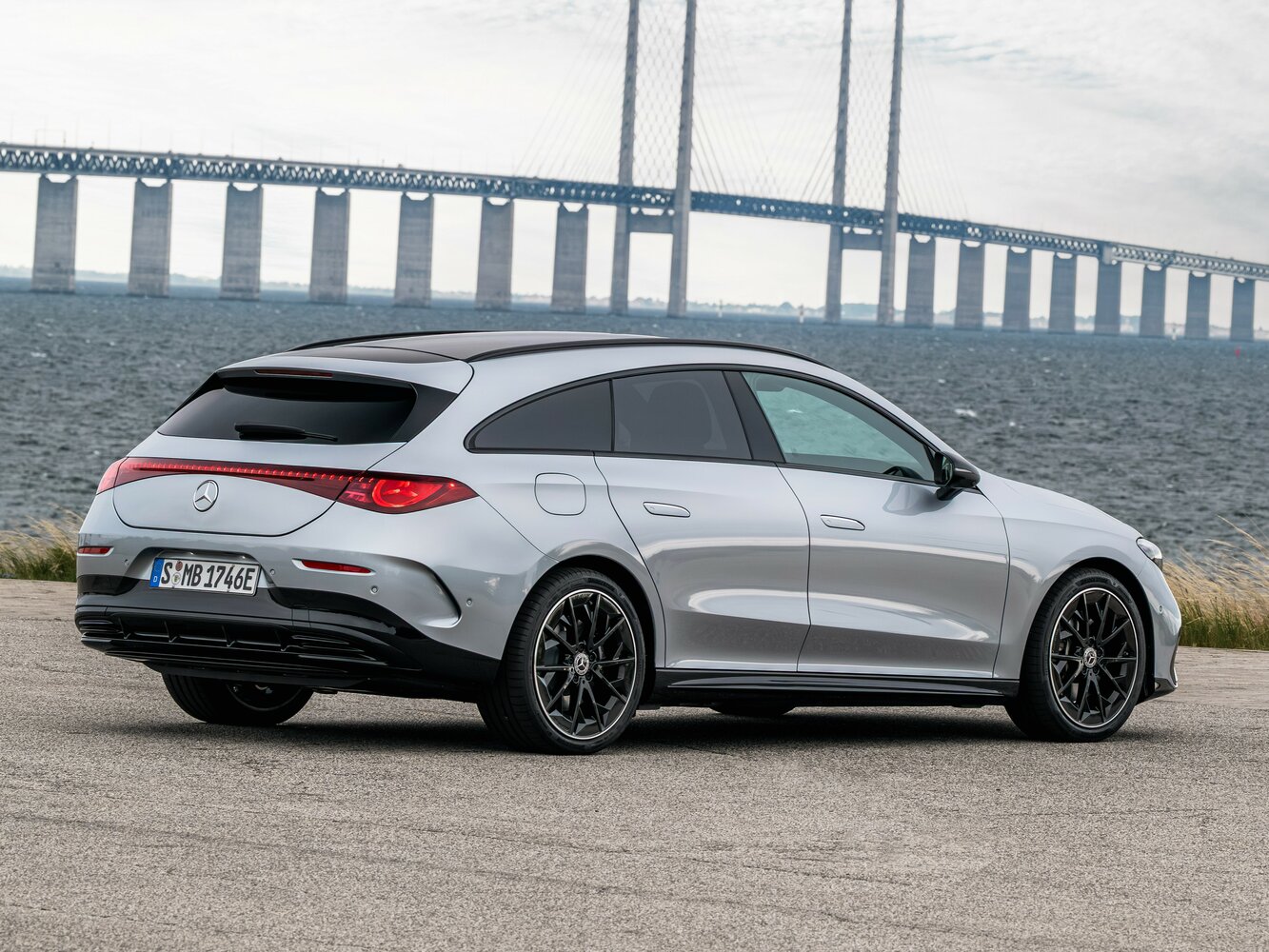Mercedes-Benz CLA, III (C174, X174), 2025–2026, Универсал 5 дв.: Вид сзади в три четверти