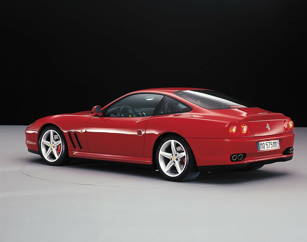 Ferrari 575M, , 2002–2006, Купе Maranello: Вид сзади в три четверти