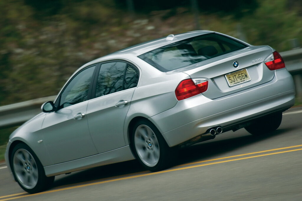 BMW 3-series, 5 поколение, E90, Седан, США, 01.2005 - 08.2008: фото поколения 10