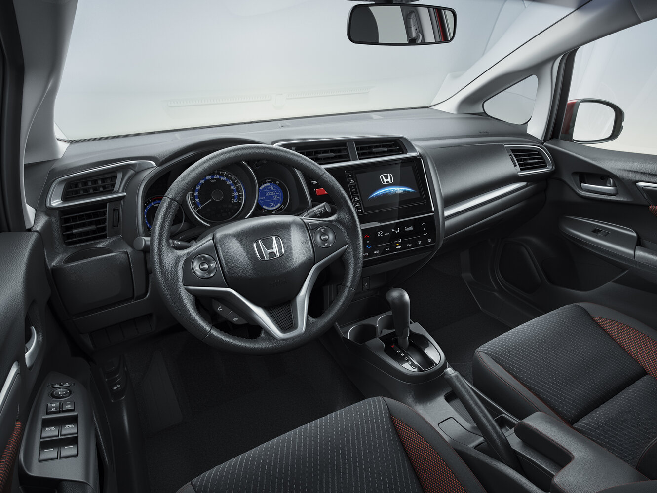 Honda WR-V, I, 2017–2020, SUV 5 door: Front cabin
