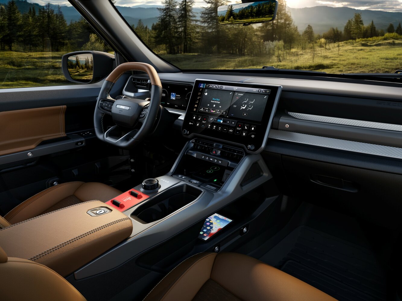 Jeep Recon, , 2025–2026, SUV 5 door: Front cabin