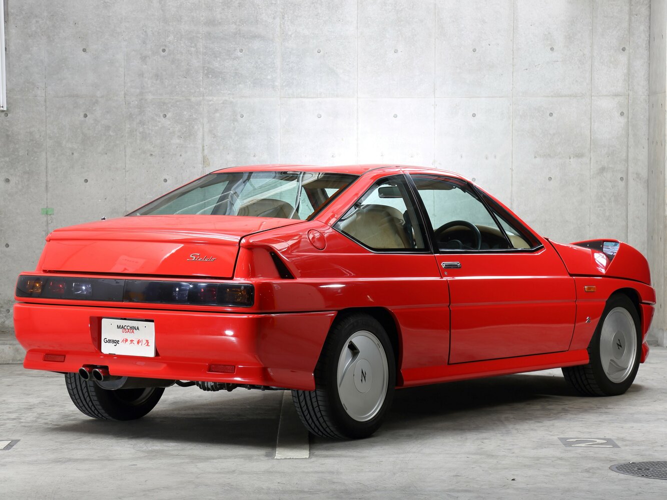 Nissan Autech Zagato Stelvio AZ1, , 1989–1990, Coupe: Rear three-quarter view