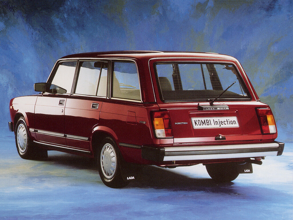 Lada (ВАЗ) 2104, , 1984–2012, Универсал 5 дв.: Вид сзади в три четверти