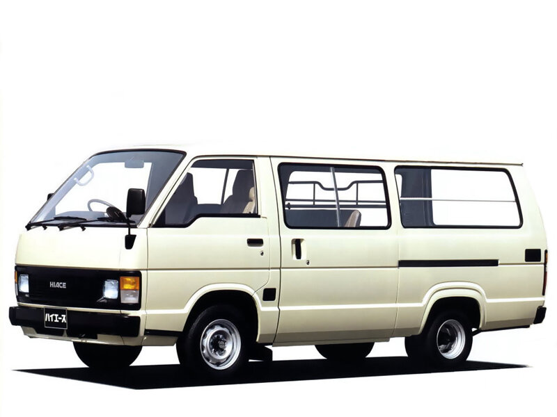 Toyota HiAce, H50 H60 H70, 1982–1989, Минивэн: Вид сбоку