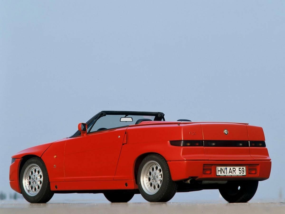 Alfa Romeo RZ, , 1992–1994, Кабриолет: Вид сзади в три четверти
