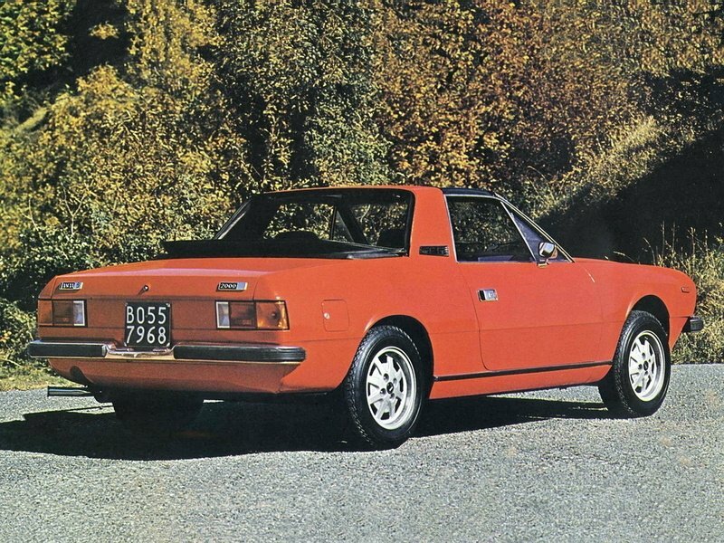 Lancia Beta, , 1972–1984, Тарга: Вид сзади в три четверти