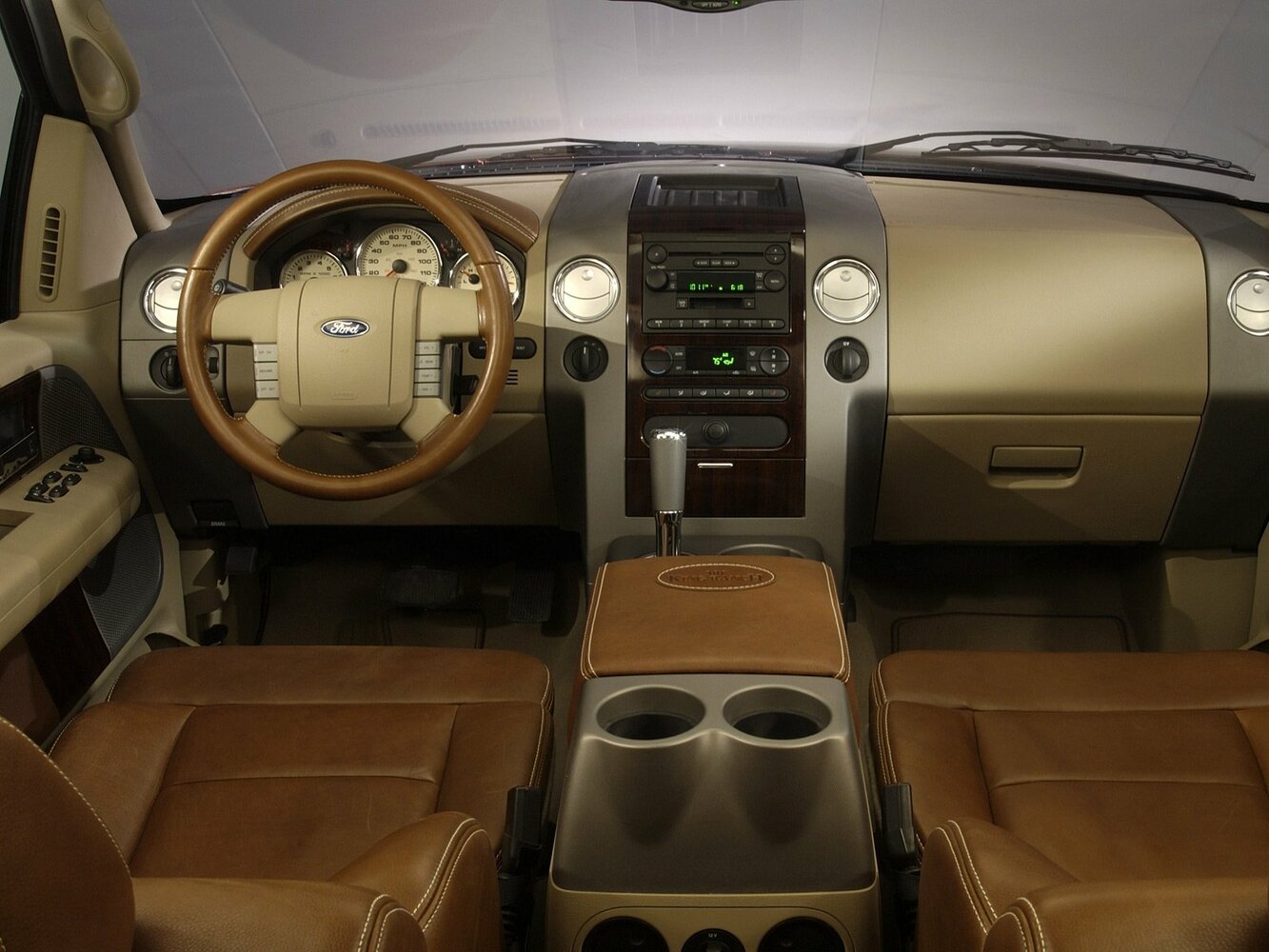 Ford F-150, XI, 2003–2008, Пикап Двойная кабина: Передняя панель